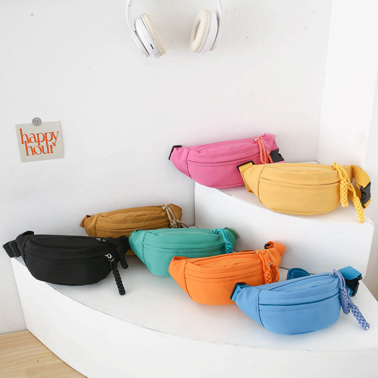 Trendy Canvas Crossbody Bag for Kids