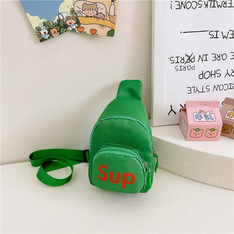 Trendy Alphabet Letter Mini Crossbody Bag for Kids