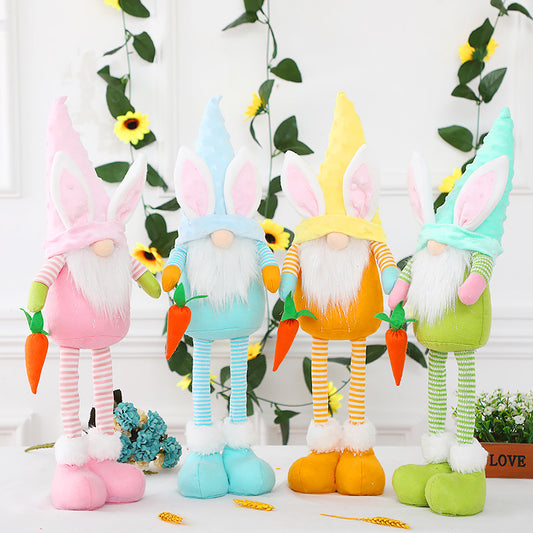 Large Easter Forest Plush Stand-Up Decor Figurines