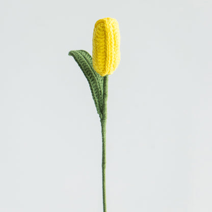 Single Stem Dried Flower Rose Tulip Bouquet Decor