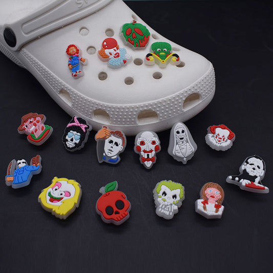 Shoe Charms Halloween Glow In The Dark Clog Accessories