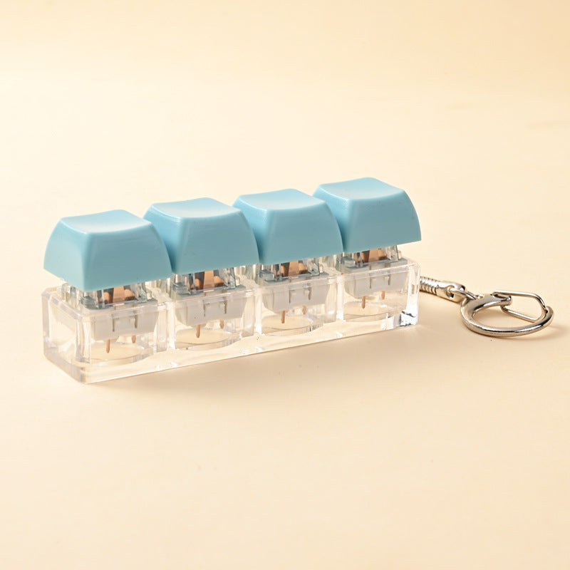 Keychain Fidget Pop Button Stress Relief Toy