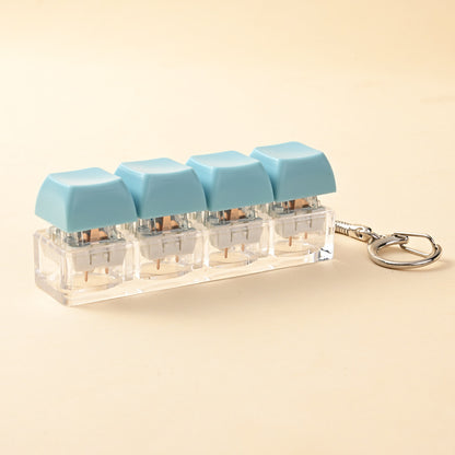 Keychain Fidget Pop Button Stress Relief Toy