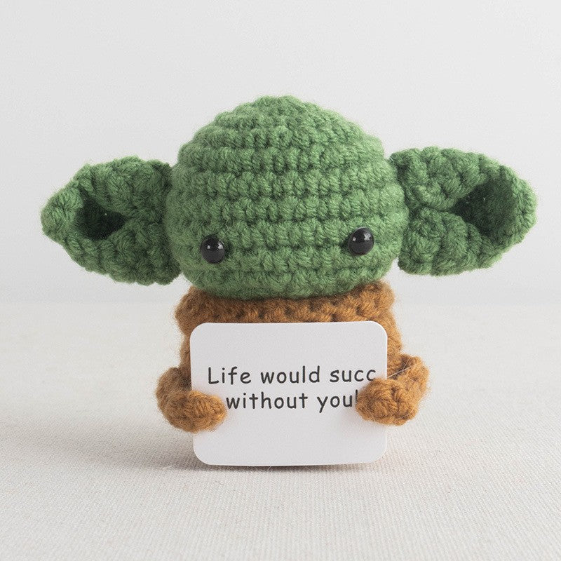 Handmade Positive Energy Potato Plush Toy with Quirky Expressions