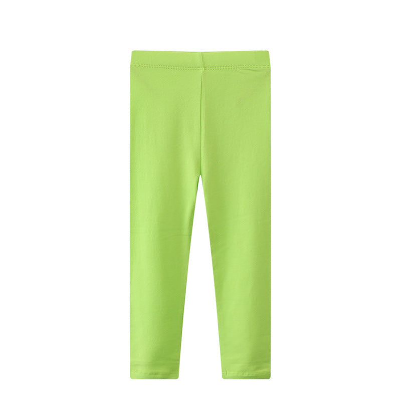 Girls' Cotton Leggings Casual Anti-Mosquito Trousers