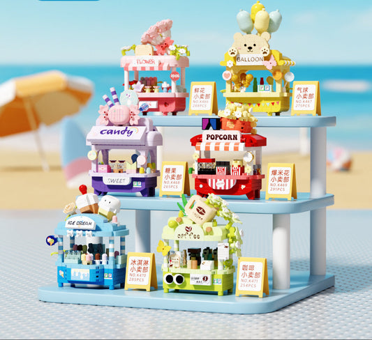 LEGO-Compatible Building Street Scene Toys for Kids