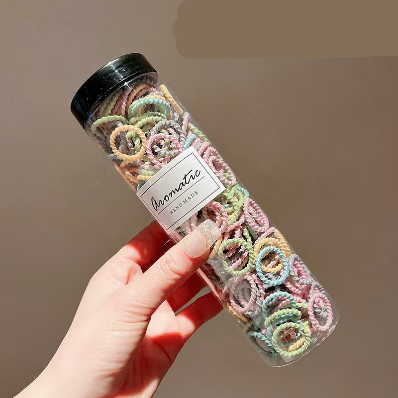 Children's Hair Ties Soft Fabric Durable Elastic Hair Bands