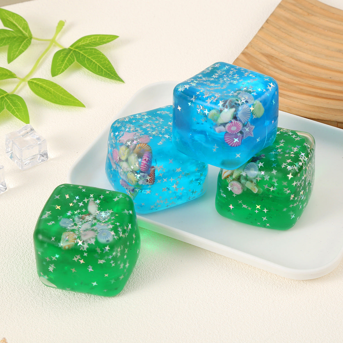 Maltose Ocean Cube Slow-Rebound Squishy Sensory Fidget Toy