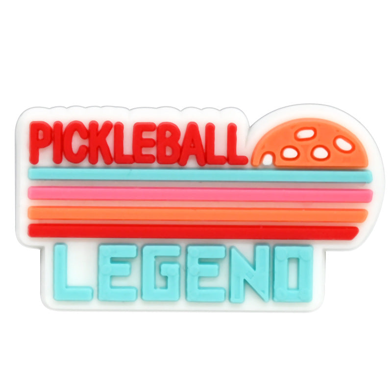 PVC Pea Shaped Removable Clog Shoe Charms