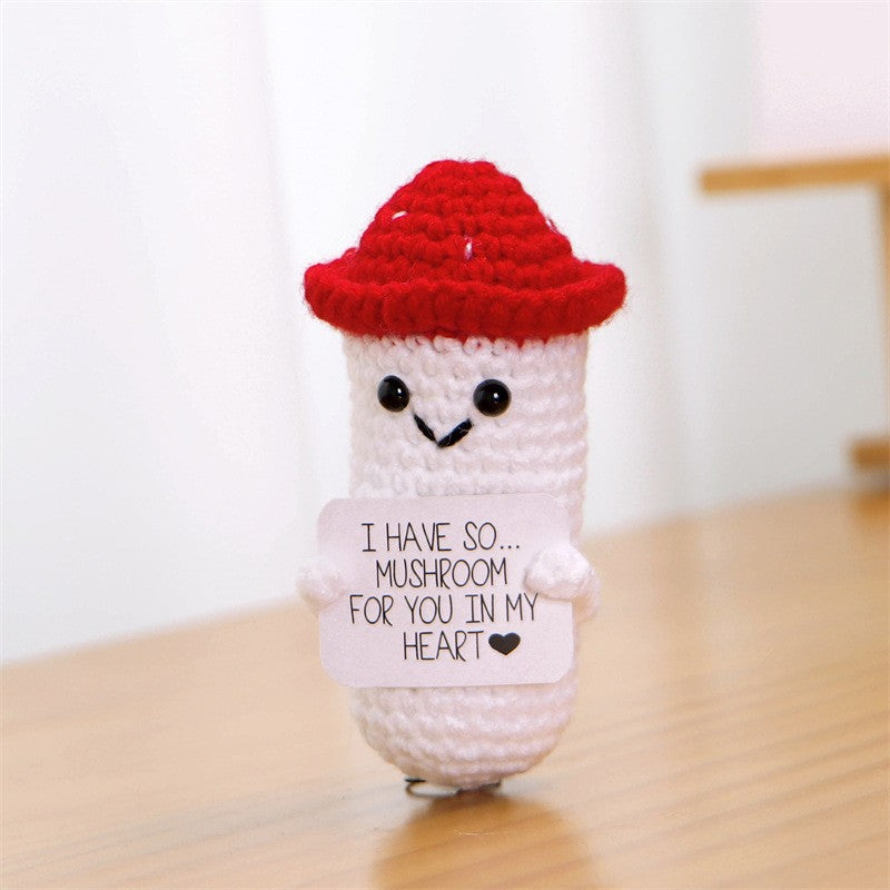 Handmade Positive Energy Potato Plush Toy with Quirky Expressions