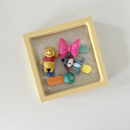 Cute Cartoon Hair Clips for Kids - Princess Style Accessories