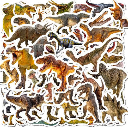 Dinosaur Sticker Pack Vintage Assorted For Crafts