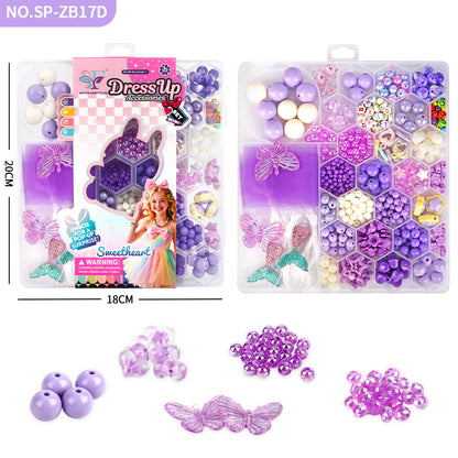 Diy Children's Bead Craft Kit - Creative Jewelry Making for Kids