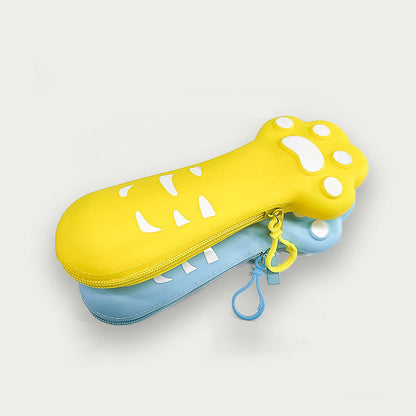 Silicone Cat Paw Pencil Case Cute School Gift