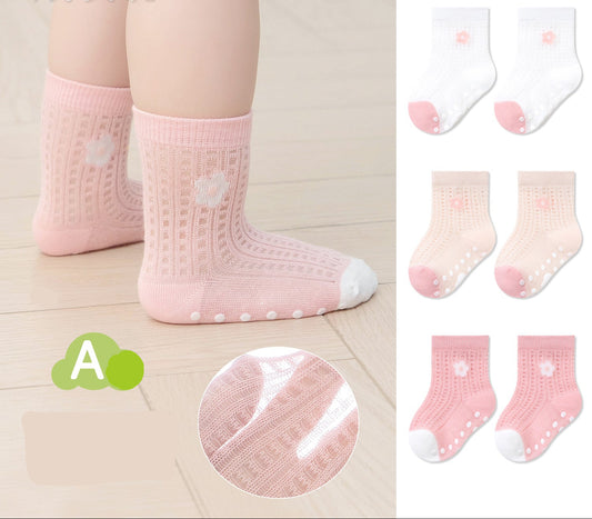 Non-Slip Baby Floor Socks Cartoon Moisture-Wicking Indoor Socks