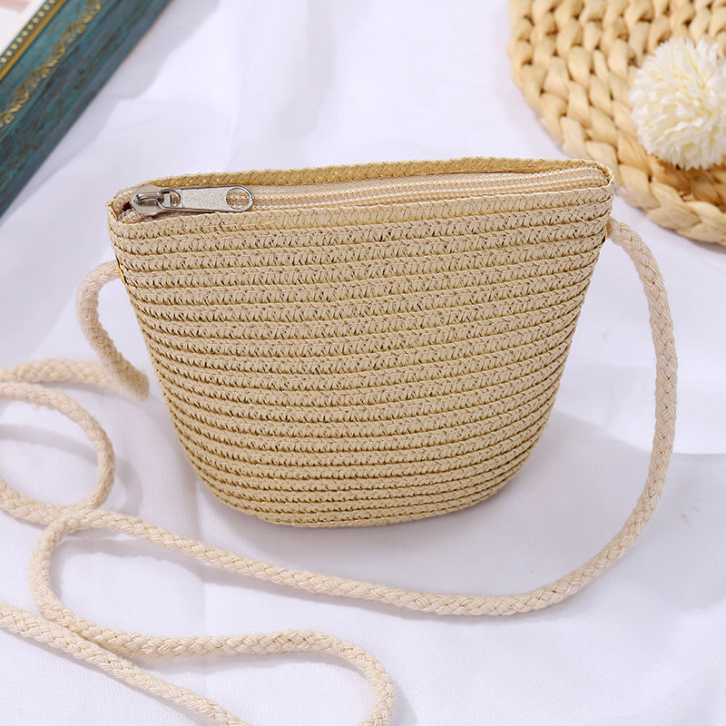 Cute Woven Kids Bag Set with Hats for Boys and Girls