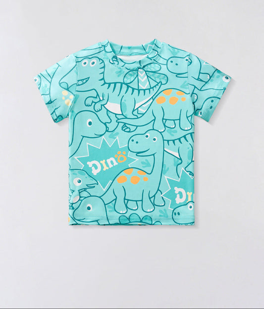 Stylish Printed Short Sleeve T-Shirt for Kids