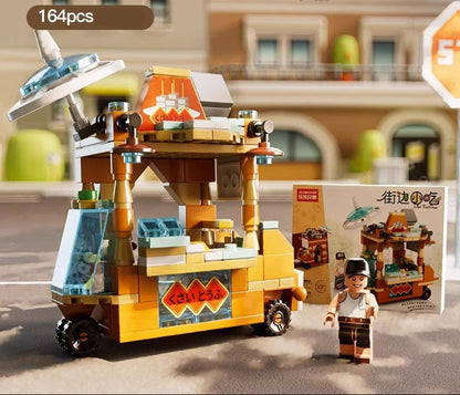 City Buildings Modular Building Block Sets for Kids