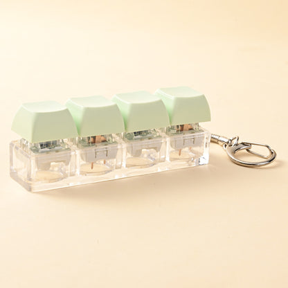 Keychain Fidget Pop Button Stress Relief Toy