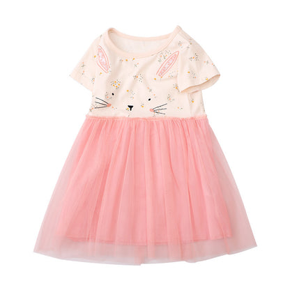 Summer Cute Girl's Princess Dress Tulle Party Dress