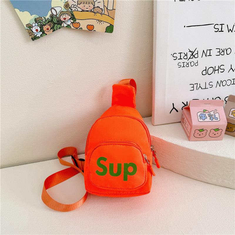 Trendy Alphabet Letter Mini Crossbody Bag for Kids