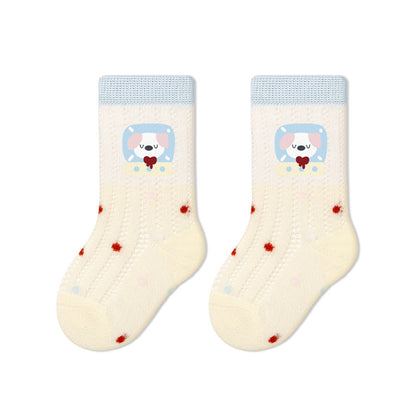 Cartoon Baby Socks Breathable Cotton Ankle Socks