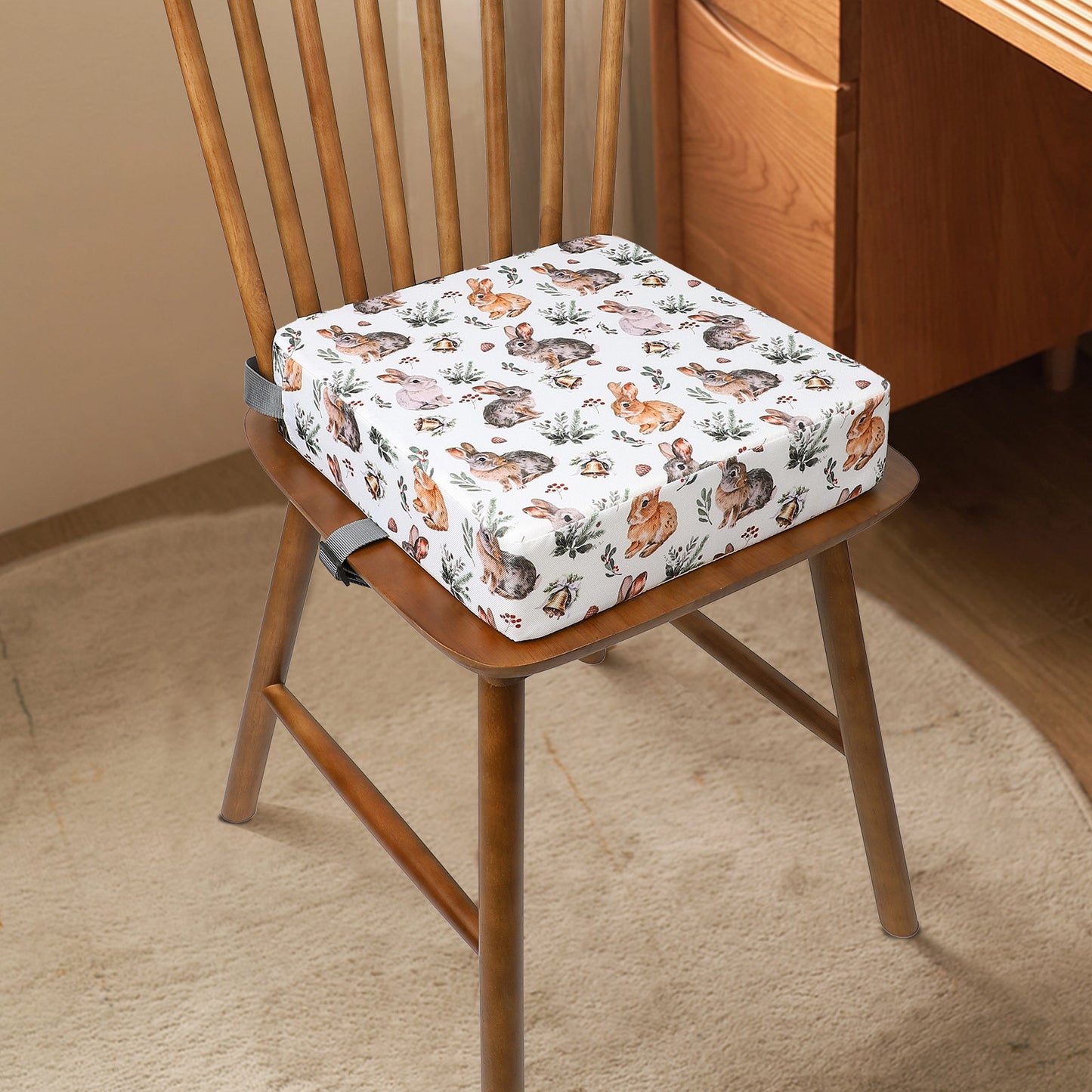Portable Waterproof Kids Booster Seat Cushion for Dining