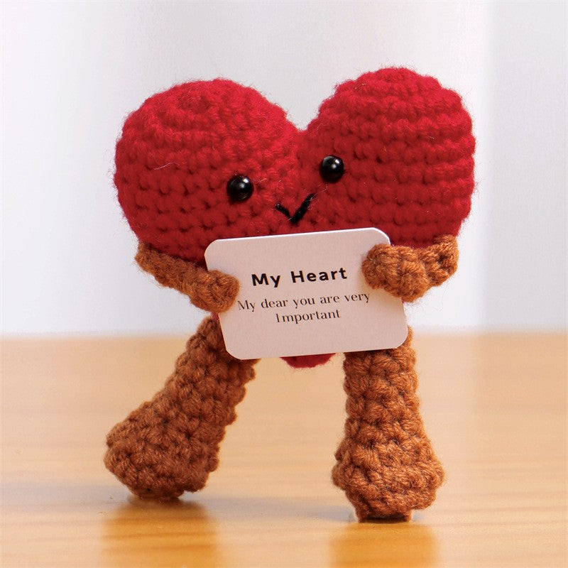 Handmade Positive Energy Potato Plush Toy with Quirky Expressions