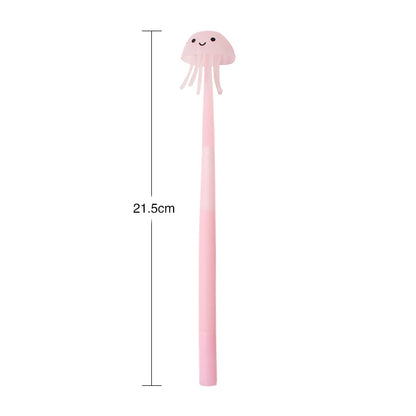 Gel Pen Jellyfish Spinner Silicone Grip 0.35mm Erasable