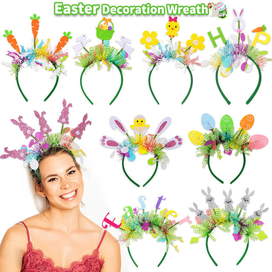 Colorful Easter Rabbit Headbands Party Accessories