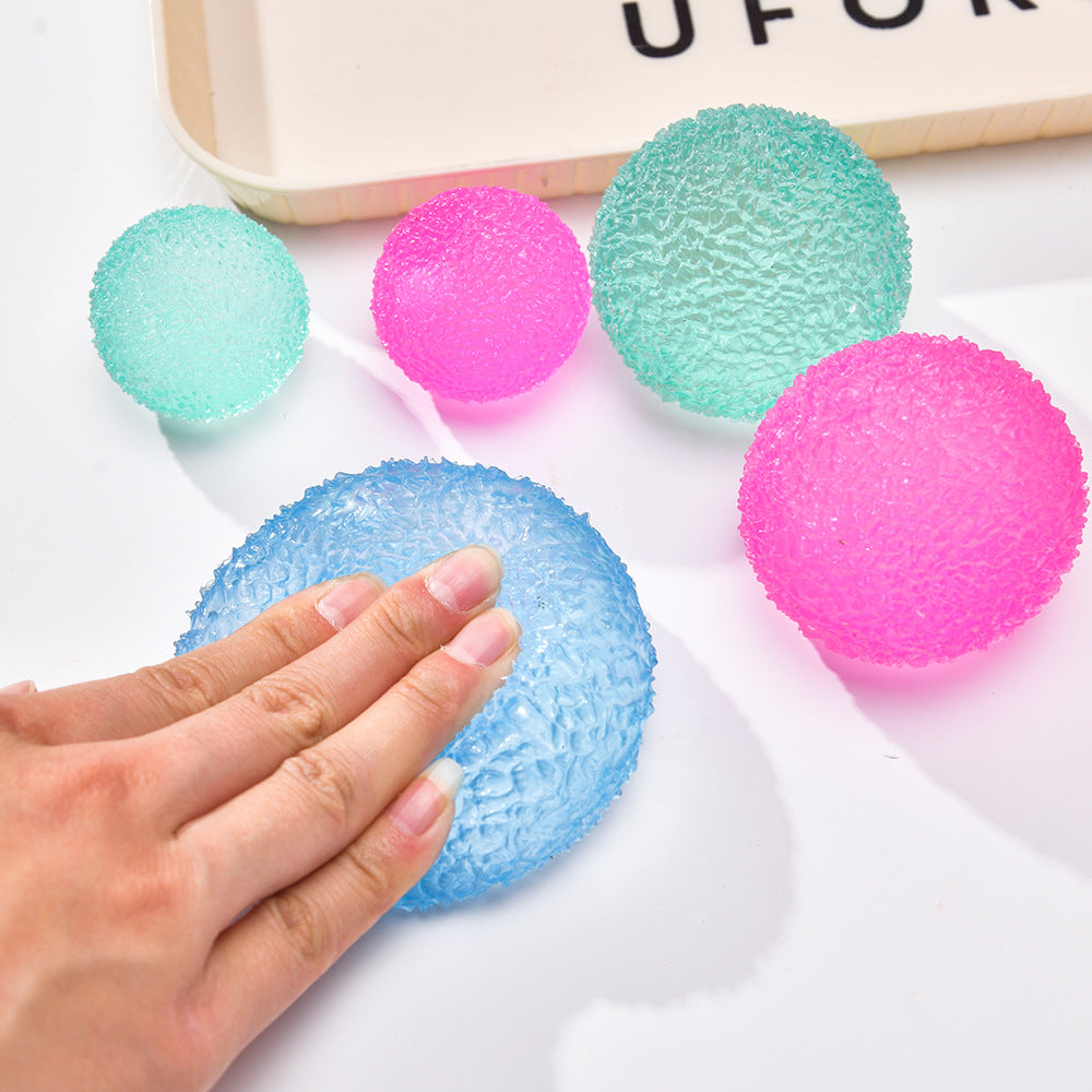 TPR Textured Sensory Stress Ball Fidget Toy - 4cm & 6cm