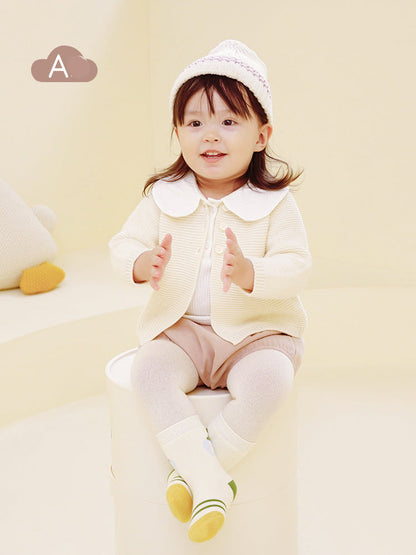 Cartoon Design Thick Cotton Mid-Calf Socks for Kids