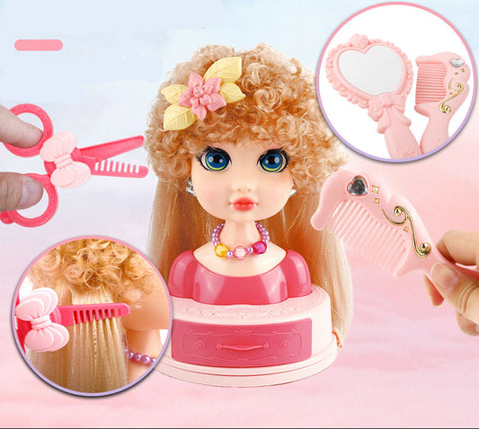 Realistic Hairdresser Styling Doll Toy for Girls