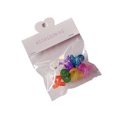 Colorful Mini Hair Clips Set for Kids
