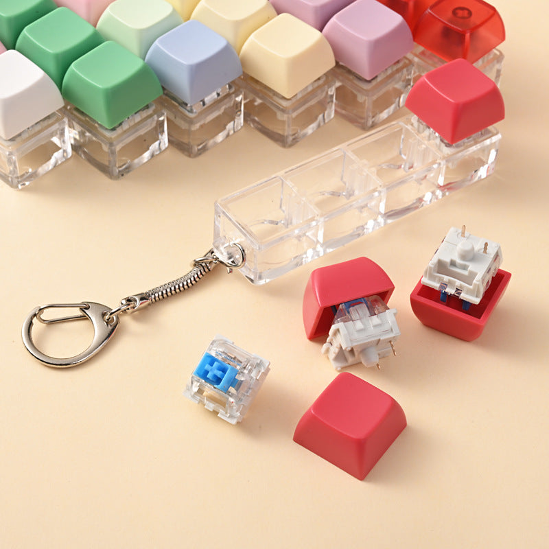 Keychain Fidget Pop Button Stress Relief Toy